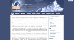 Desktop Screenshot of casadeoracion.com